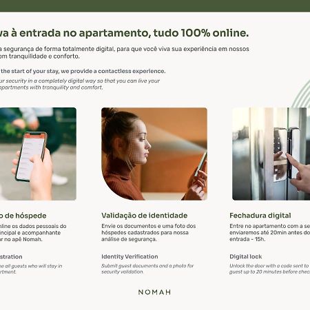 Апартаменты Nomah - Aptos Por Temporada Na Liberdade Сан-Пауло Экстерьер фото