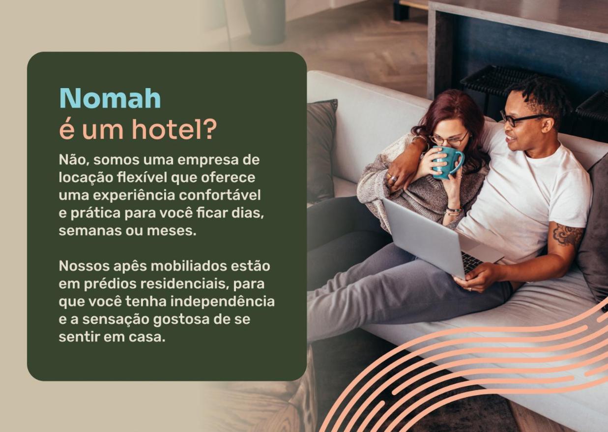 Апартаменты Nomah - Aptos Por Temporada Na Liberdade Сан-Пауло Экстерьер фото